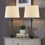 Ensemble de 2 lampes de table pour buffet