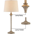 Ensemble de 2 lampes de table pour buffet