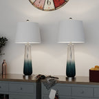 Ensemble de 2 lampes de chevet bleu dégradé Maxax 28,75