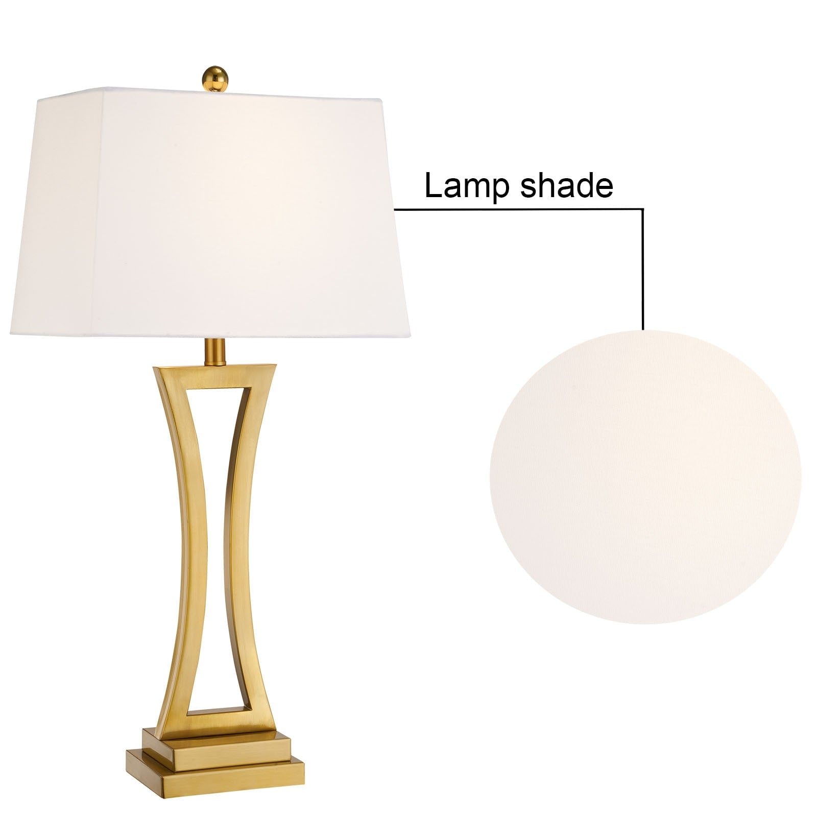 Ensemble de lampes de chevet Maxax 30,75 (lot de 2)