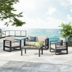 Ensemble de chat en aluminium Maya Bay par Christopher Knight Home