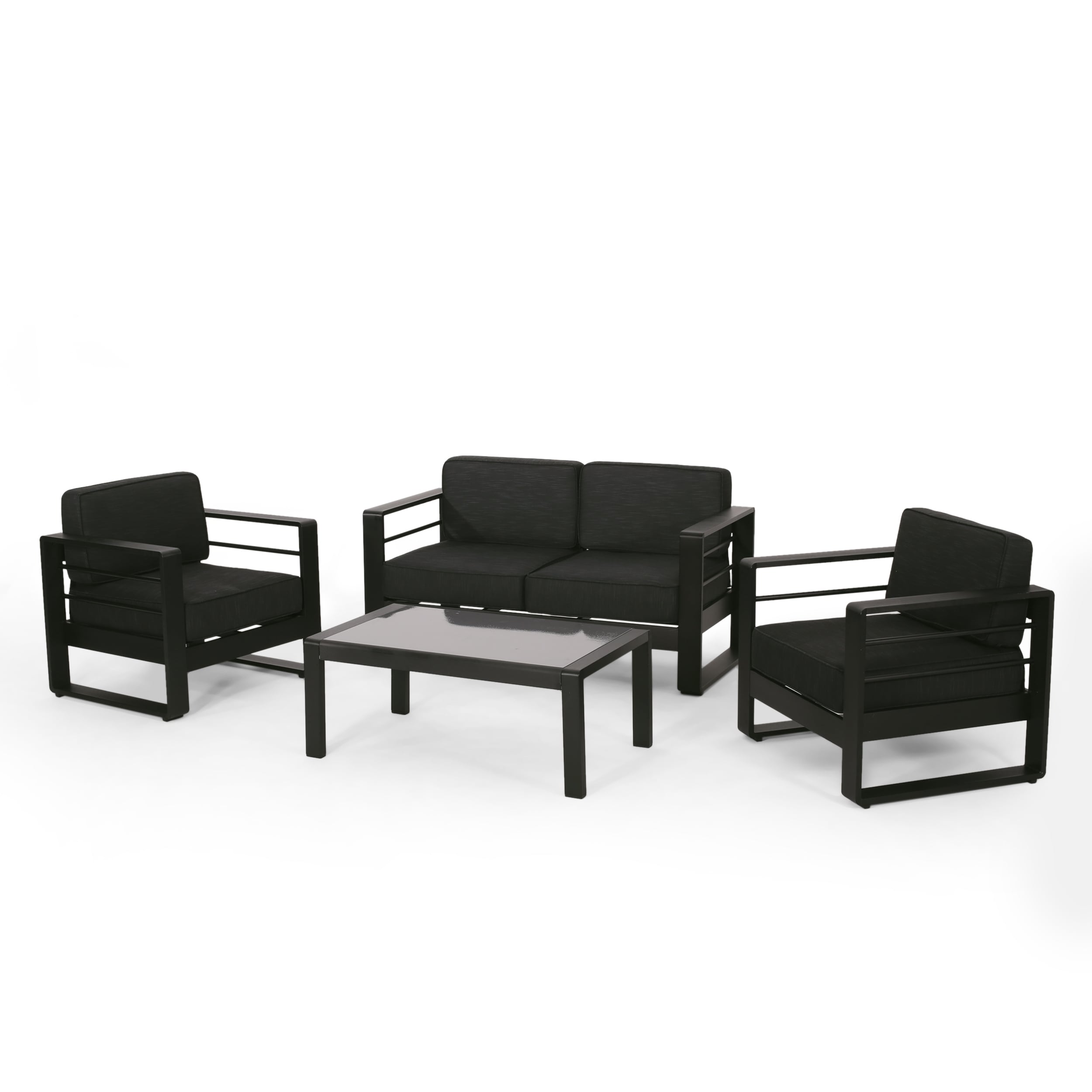 Ensemble de chat en aluminium Maya Bay par Christopher Knight Home