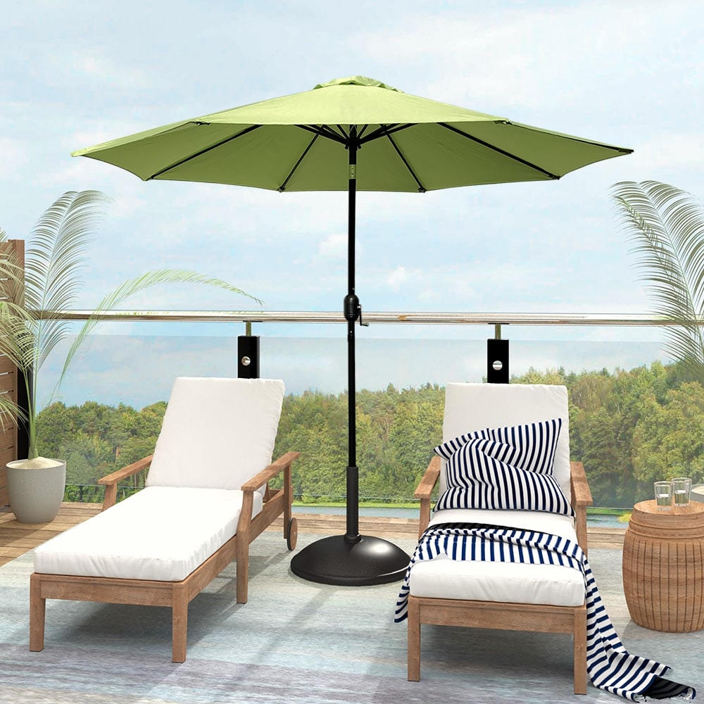 Maypex 9-foot Crank and Tilt Market Umbrella