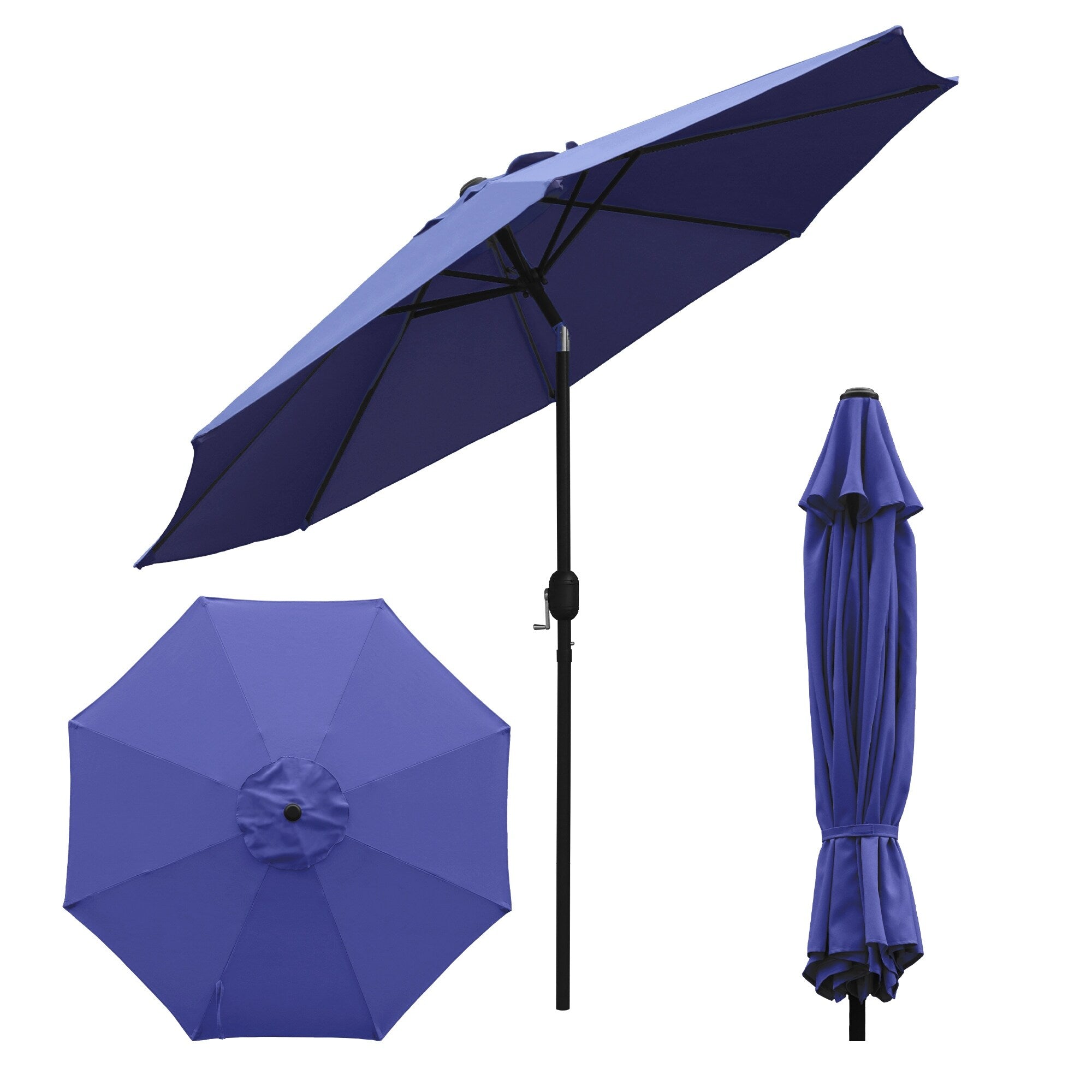 Maypex 9-foot Crank and Tilt Market Umbrella