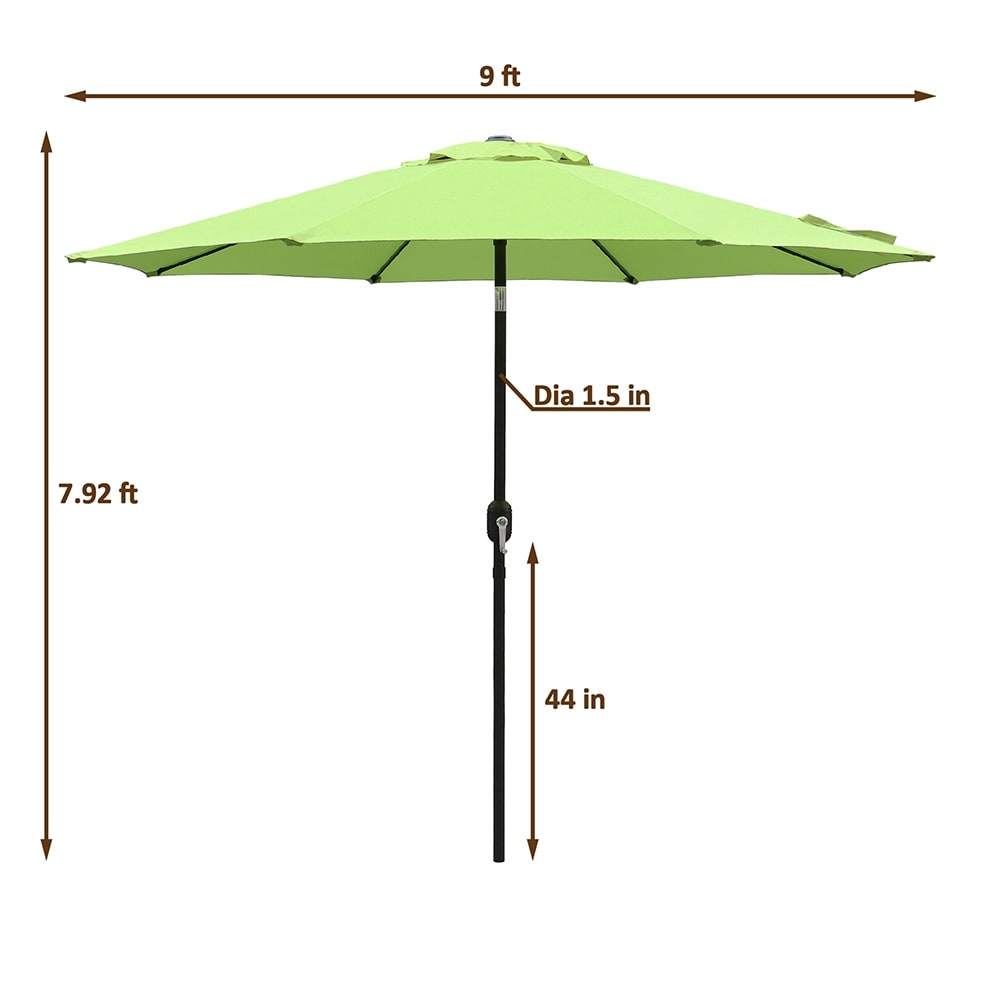 Maypex 9-foot Crank and Tilt Market Umbrella