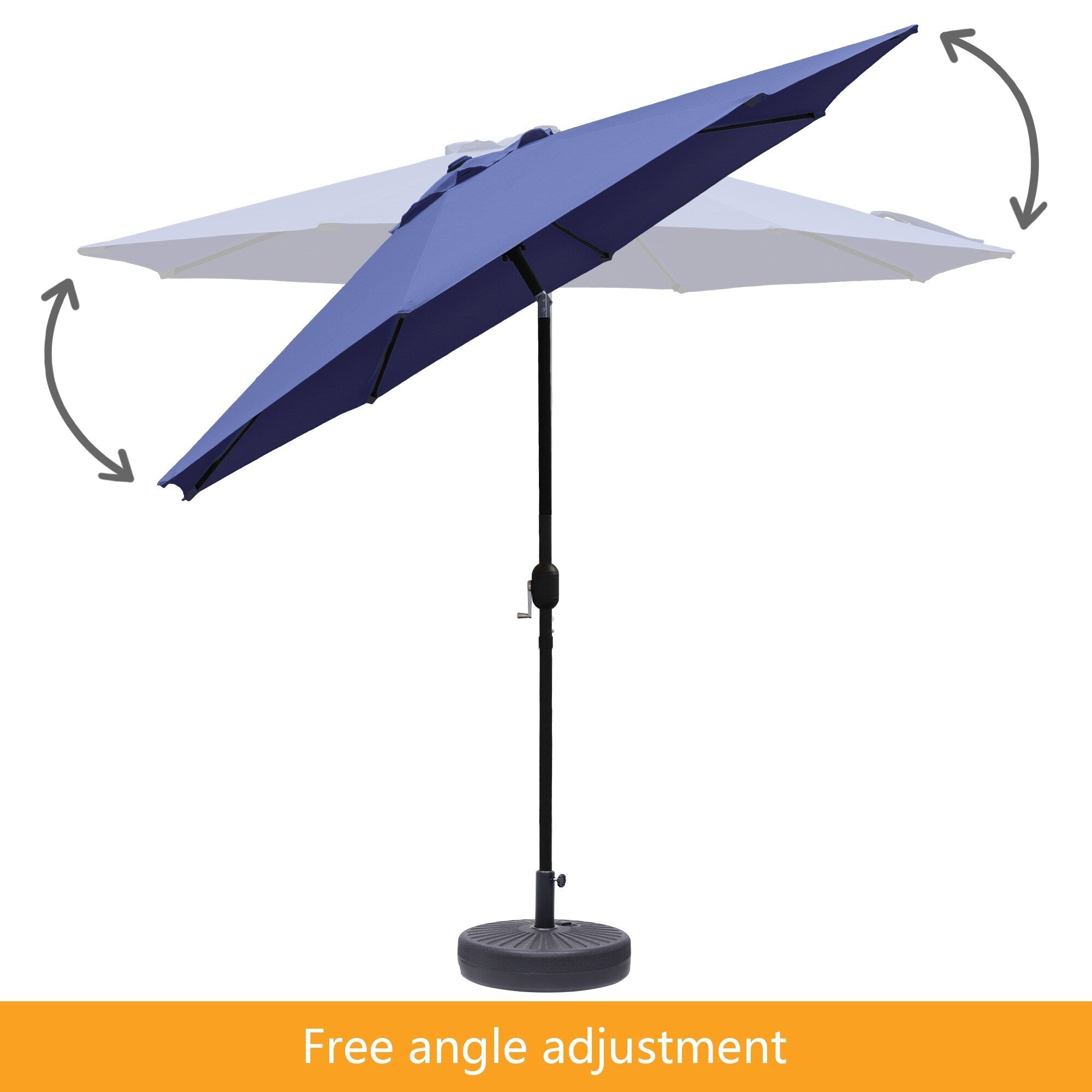 Maypex 9-foot Crank and Tilt Market Umbrella