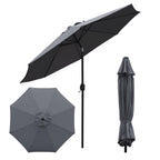 Maypex 9-foot Crank and Tilt Market Umbrella