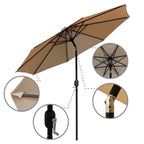 Maypex 9-foot Crank and Tilt Market Umbrella
