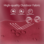 Maypex 9-foot Crank and Tilt Market Umbrella