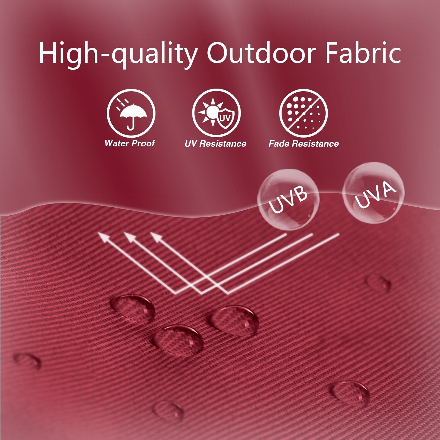 Maypex 9-foot Crank and Tilt Market Umbrella