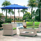 Maypex 9-foot Crank and Tilt Market Umbrella