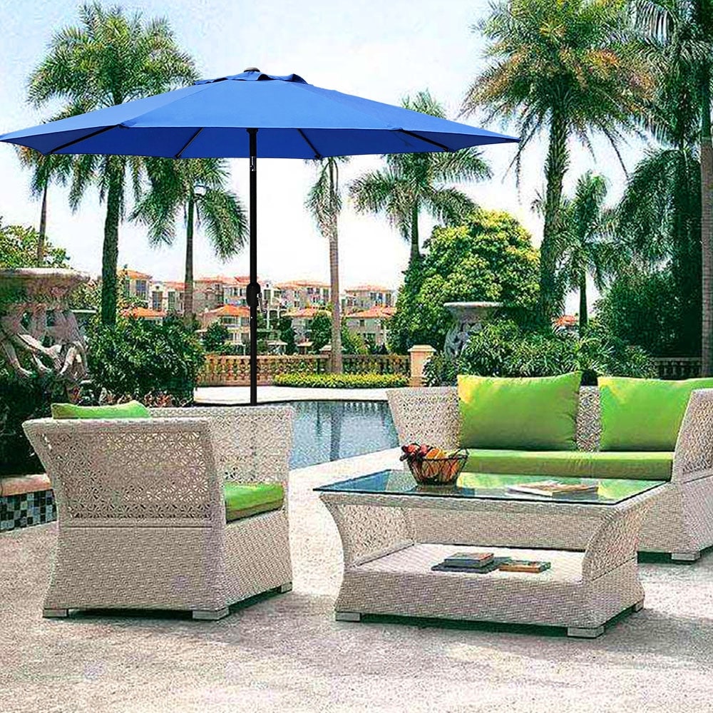 Maypex 9-foot Crank and Tilt Market Umbrella