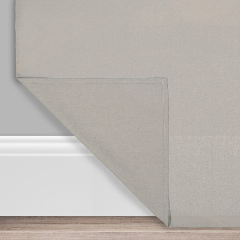 Rideau de ferme en toile de protection Mercantile filtrant la lumière avec languette et cantonnière