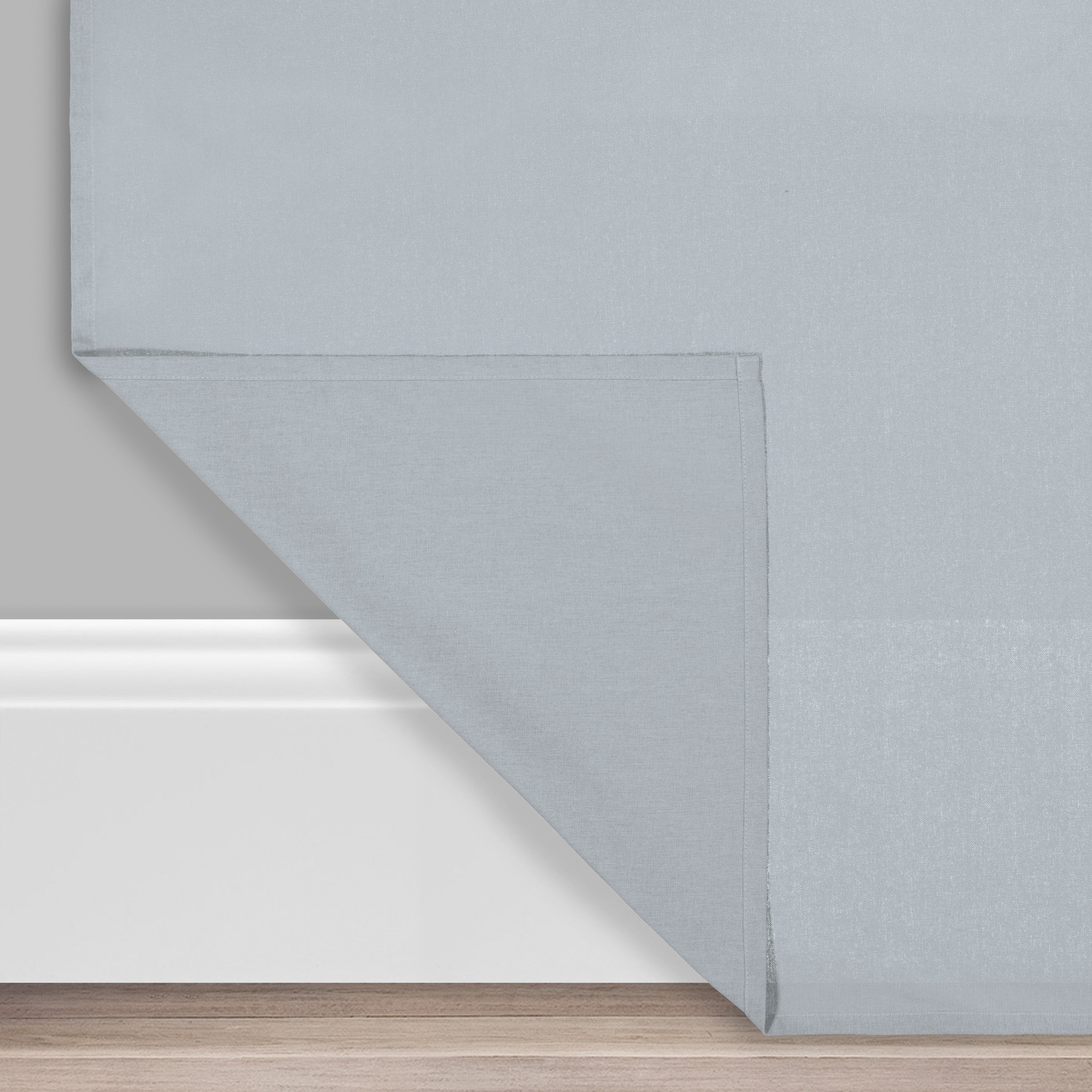 Rideau de ferme en toile de protection Mercantile filtrant la lumière avec languette et cantonnière