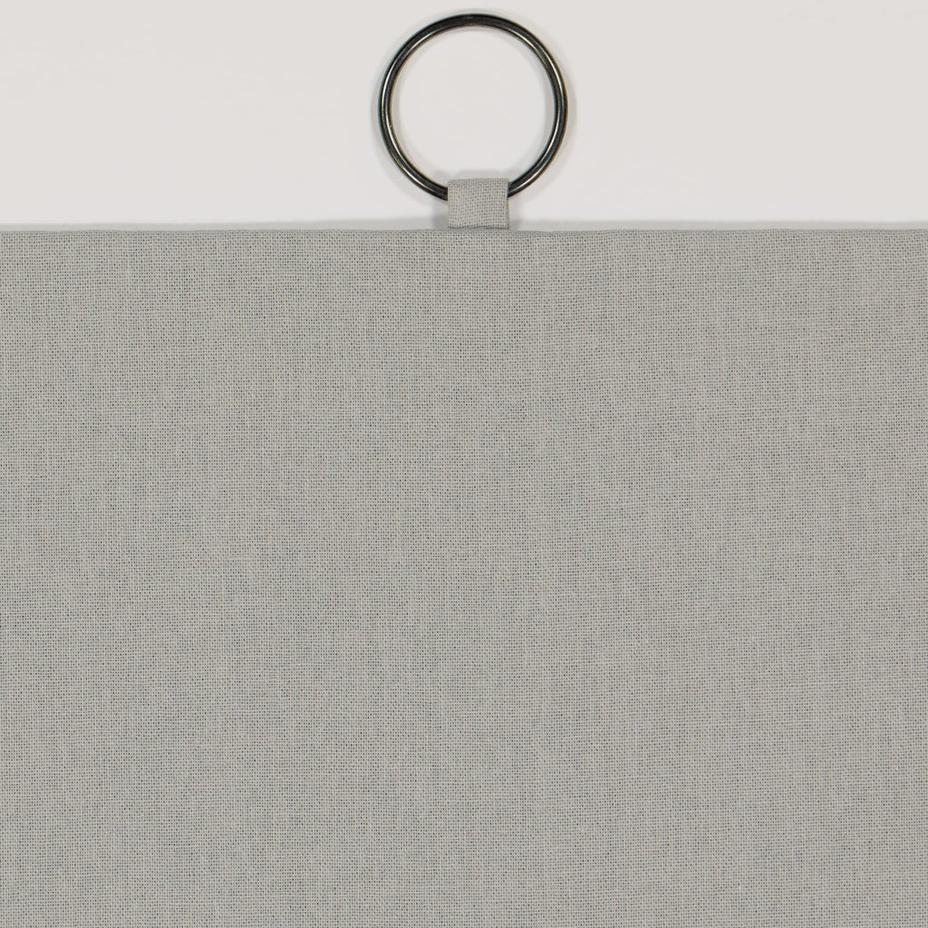 Rideau de ferme en toile de protection Mercantile filtrant la lumière avec languette et cantonnière