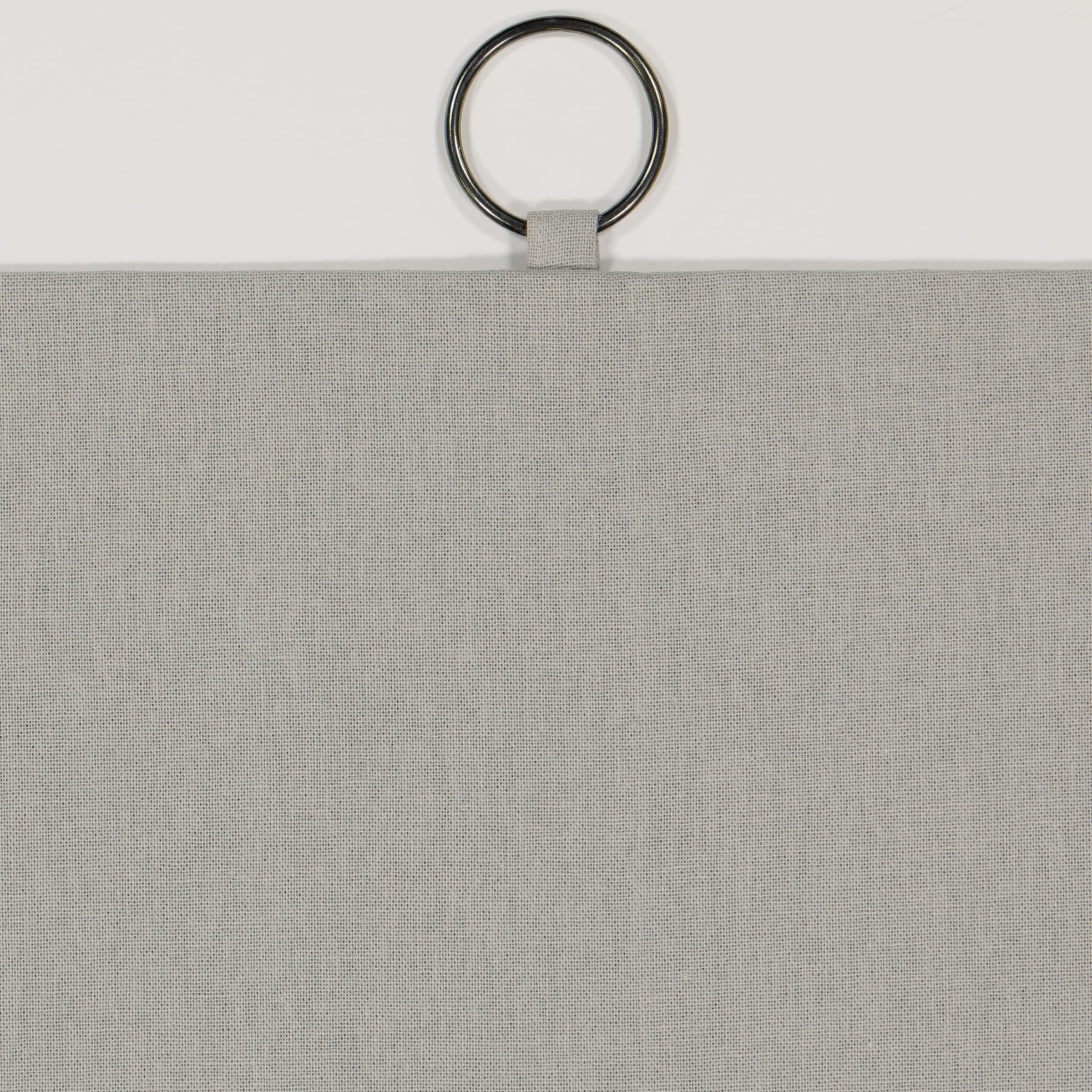Rideau de ferme en toile de protection Mercantile filtrant la lumière avec languette et cantonnière
