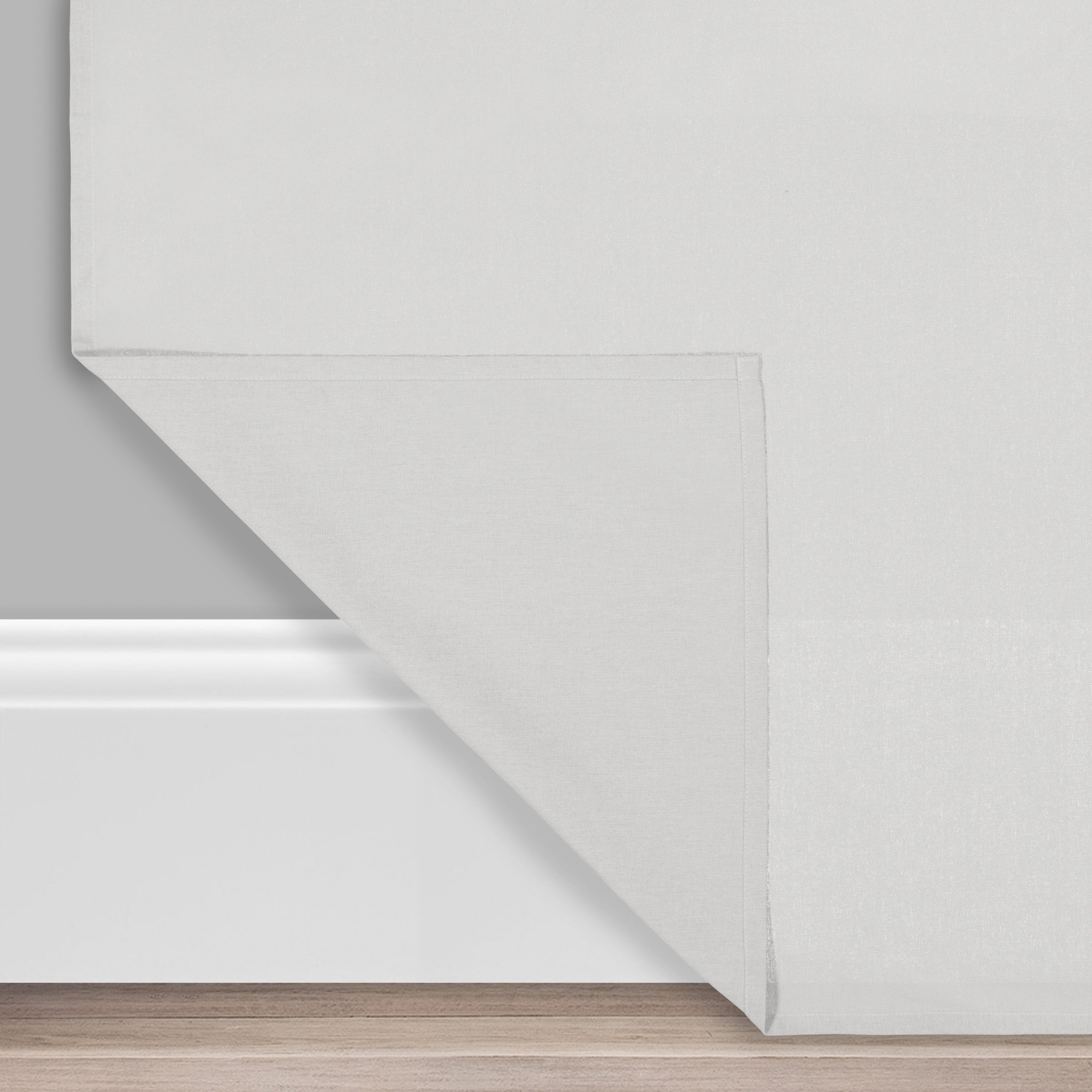 Rideau de ferme en toile de protection Mercantile filtrant la lumière avec languette et cantonnière