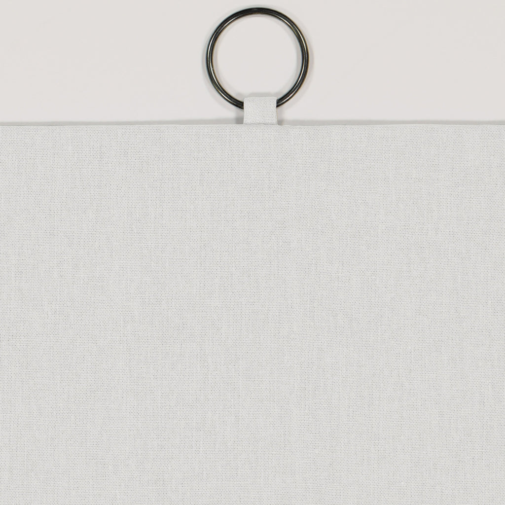 Rideau de ferme en toile de protection Mercantile filtrant la lumière avec languette et cantonnière