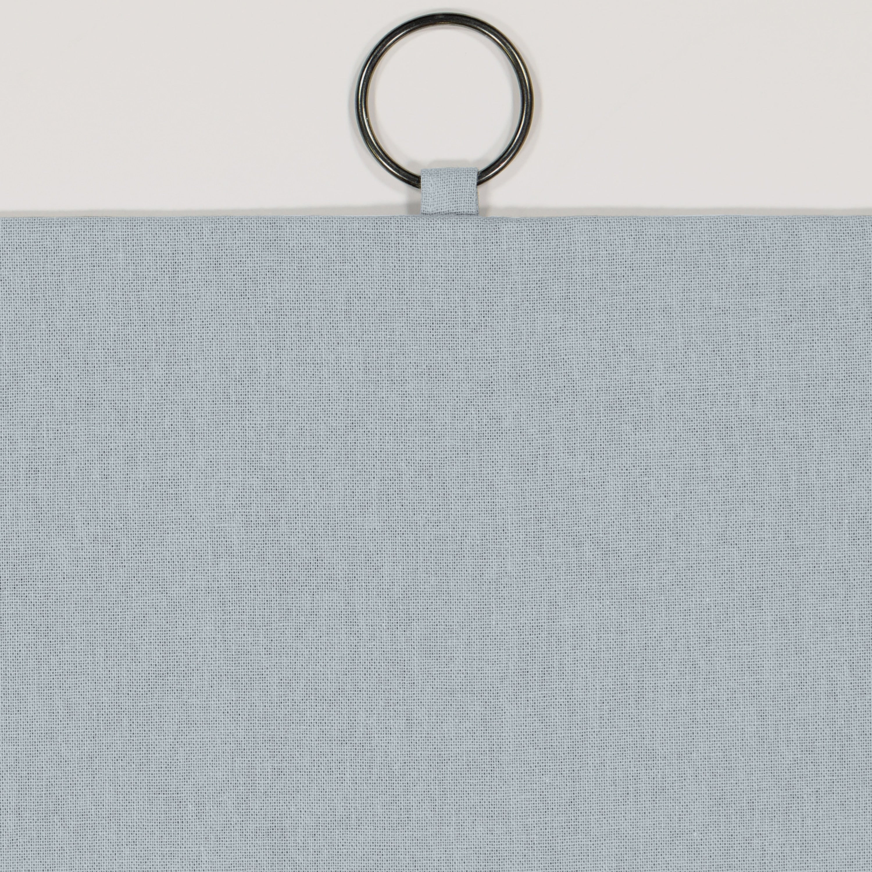 Rideau de ferme en toile de protection Mercantile filtrant la lumière avec languette et cantonnière