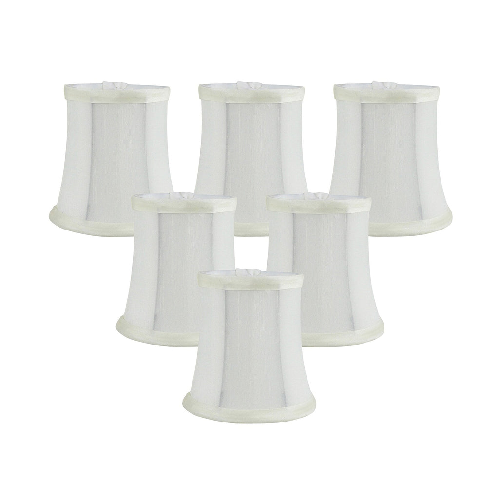 Abat-jour de lustre Meriville, 3 pouces x 4,5 pouces x 4,5 pouces, à clipser