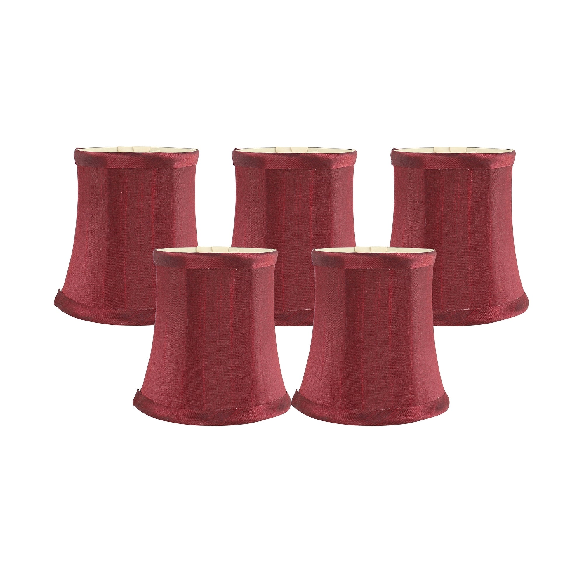 Abat-jour de lustre Meriville, 3 pouces x 4,5 pouces x 4,5 pouces, à clipser