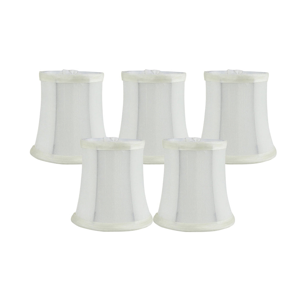Abat-jour de lustre Meriville, 3 pouces x 4,5 pouces x 4,5 pouces, à clipser