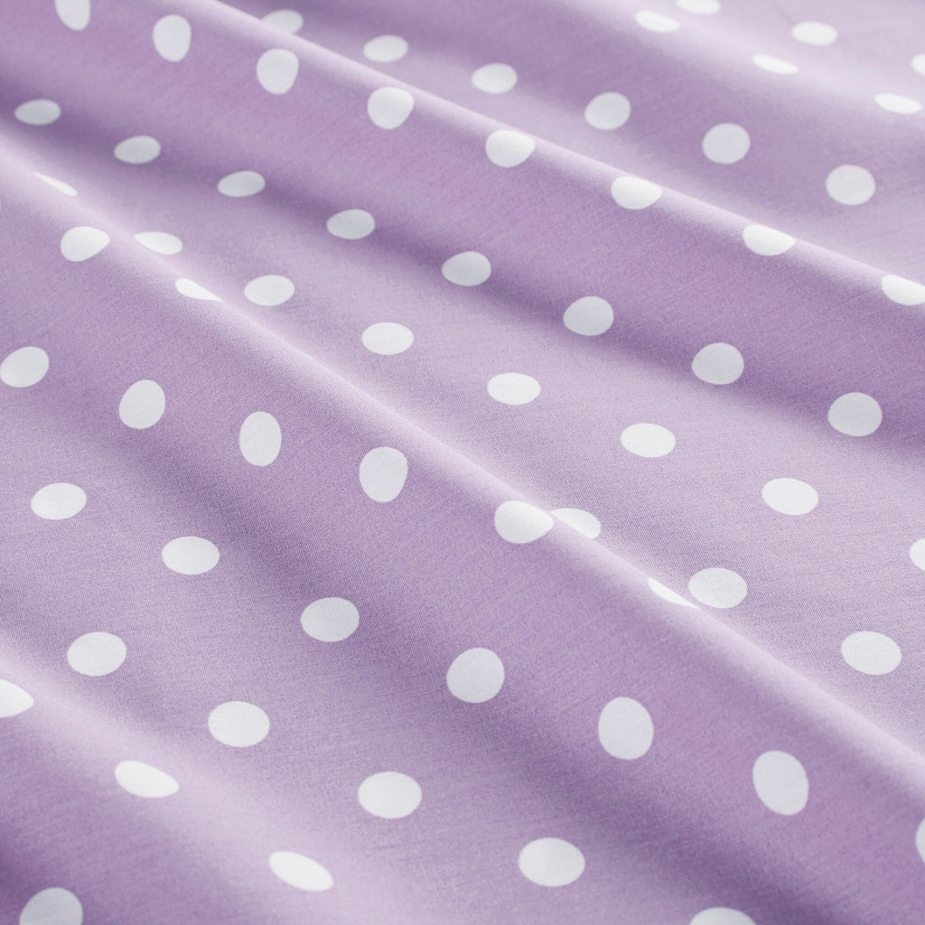 Parure de draps 100 % coton à pois au design intelligent
