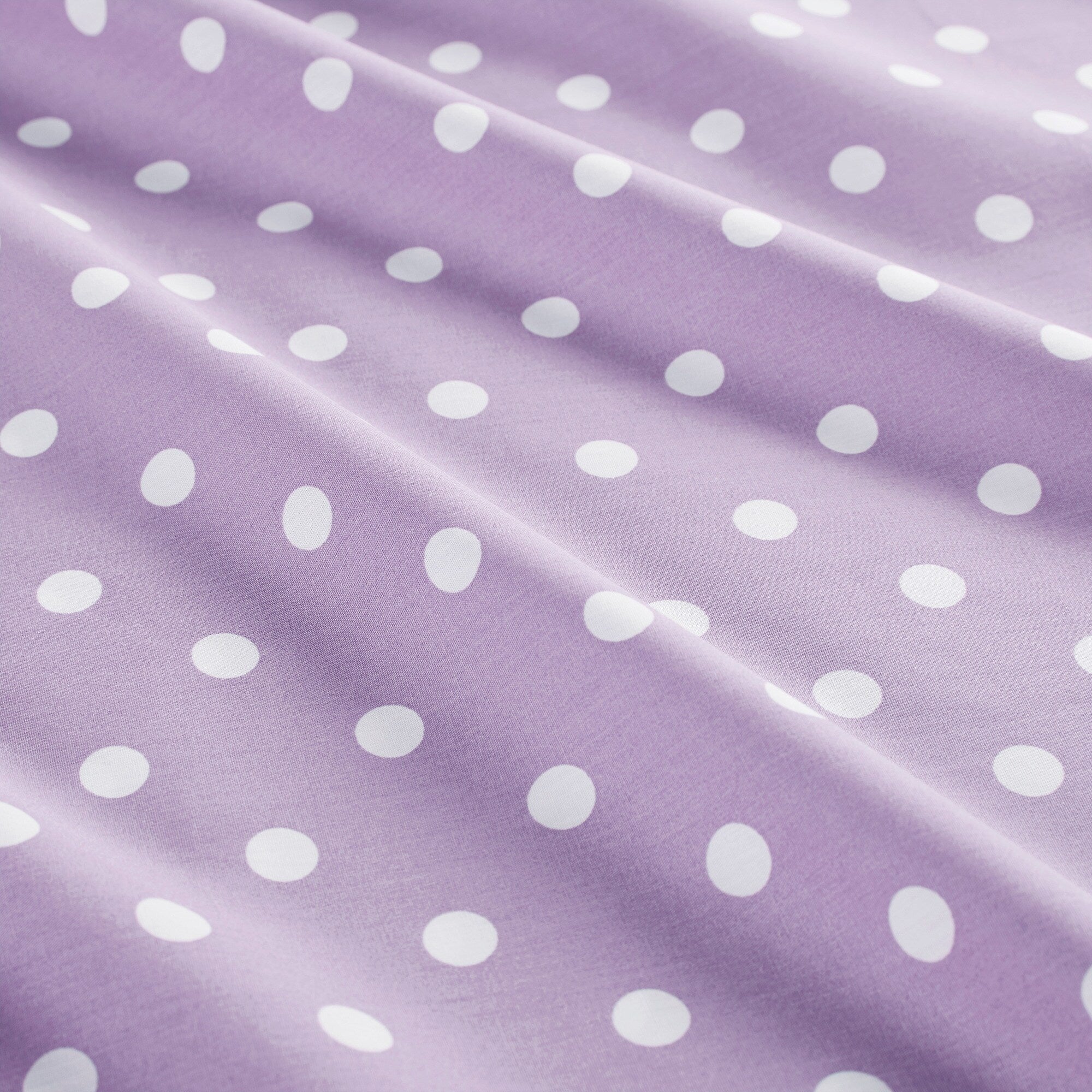 Parure de draps 100 % coton à pois au design intelligent