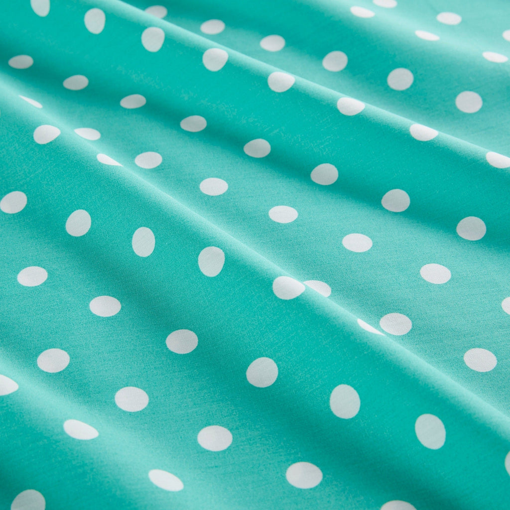 Parure de draps 100 % coton à pois au design intelligent