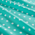 Parure de draps 100 % coton à pois au design intelligent