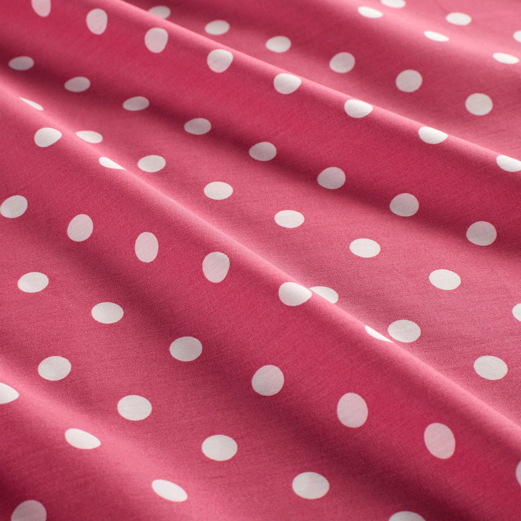 Parure de draps 100 % coton à pois au design intelligent