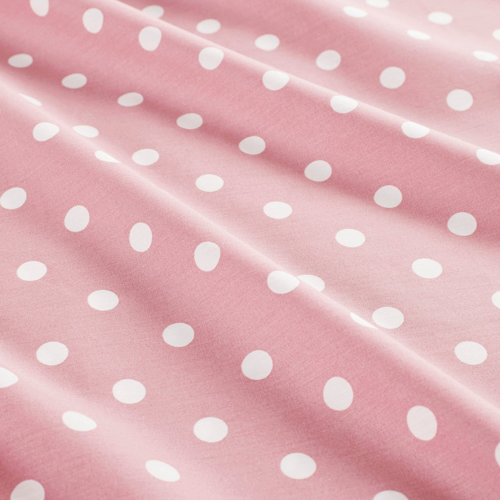 Parure de draps 100 % coton à pois au design intelligent