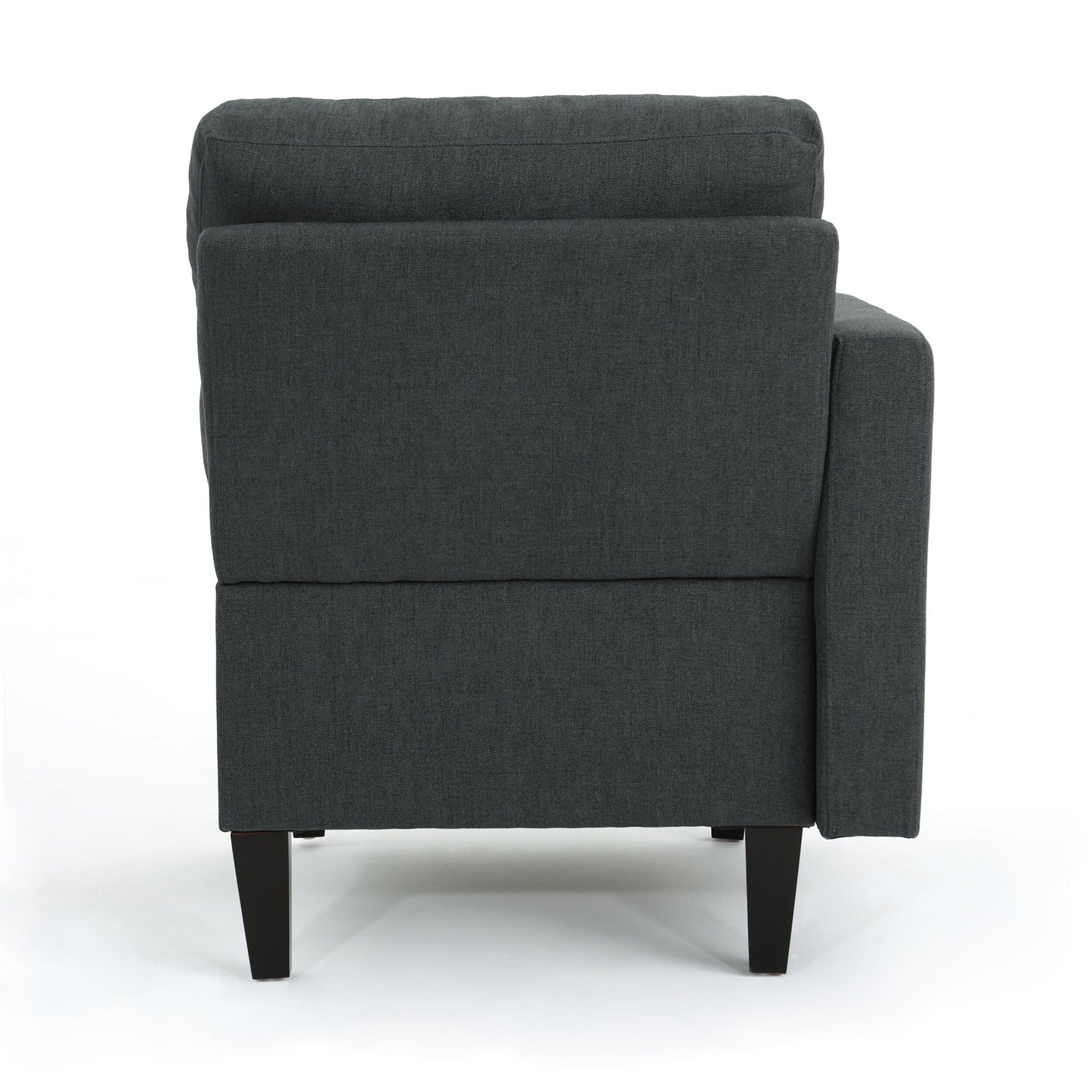 Canapé modulaire 5 pièces style milieu de siècle avec coussins capitonnés pour le salon