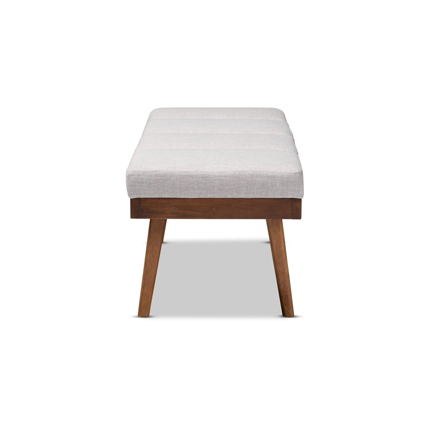 Banc en tissu du milieu du siècle