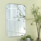 Miroirs muraux ronds en métal chic et moderne du milieu du siècle TEHOME