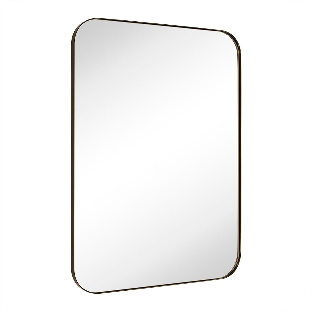 Miroirs muraux ronds en métal chic et moderne du milieu du siècle TEHOME