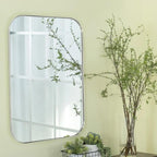 Miroirs muraux ronds en métal chic et moderne du milieu du siècle TEHOME