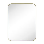 Miroirs muraux ronds en métal chic et moderne du milieu du siècle TEHOME