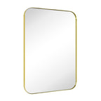 Miroirs muraux ronds en métal chic et moderne du milieu du siècle TEHOME