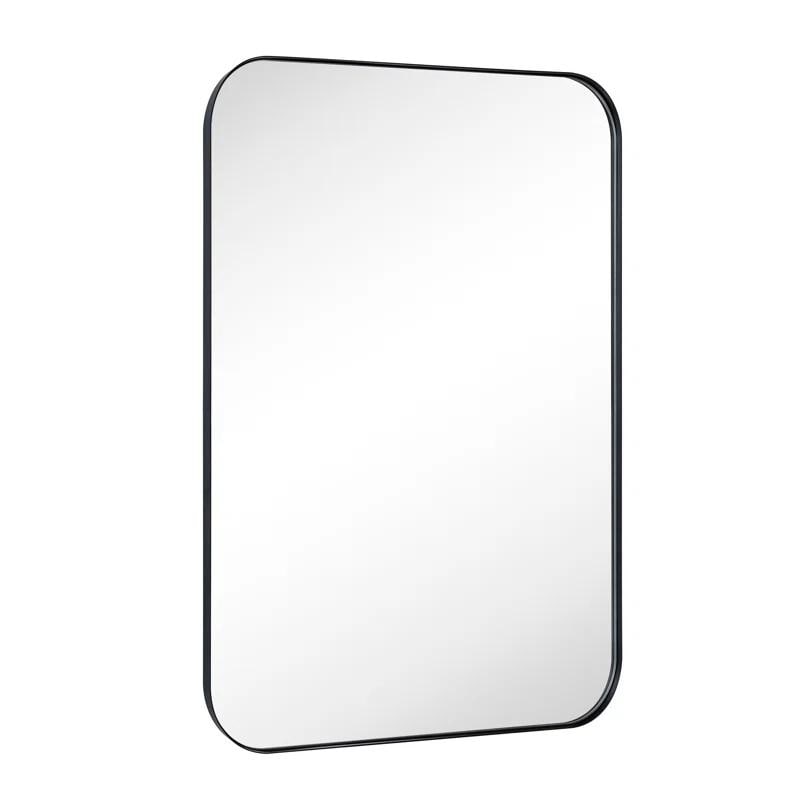 Miroirs muraux ronds en métal chic et moderne du milieu du siècle TEHOME