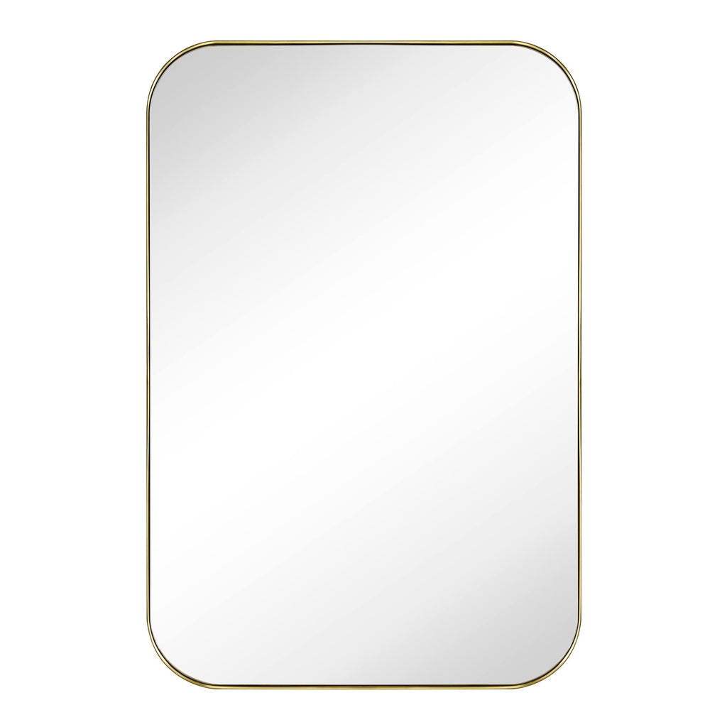 Miroirs muraux ronds en métal chic et moderne du milieu du siècle TEHOME