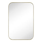 Miroirs muraux ronds en métal chic et moderne du milieu du siècle TEHOME