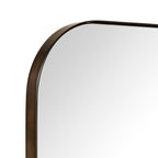 Miroirs muraux ronds en métal chic et moderne du milieu du siècle TEHOME