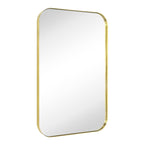 Miroirs muraux ronds en métal chic et moderne du milieu du siècle TEHOME