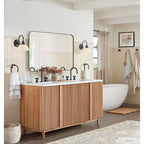 Miroirs muraux ronds en métal chic et moderne du milieu du siècle TEHOME