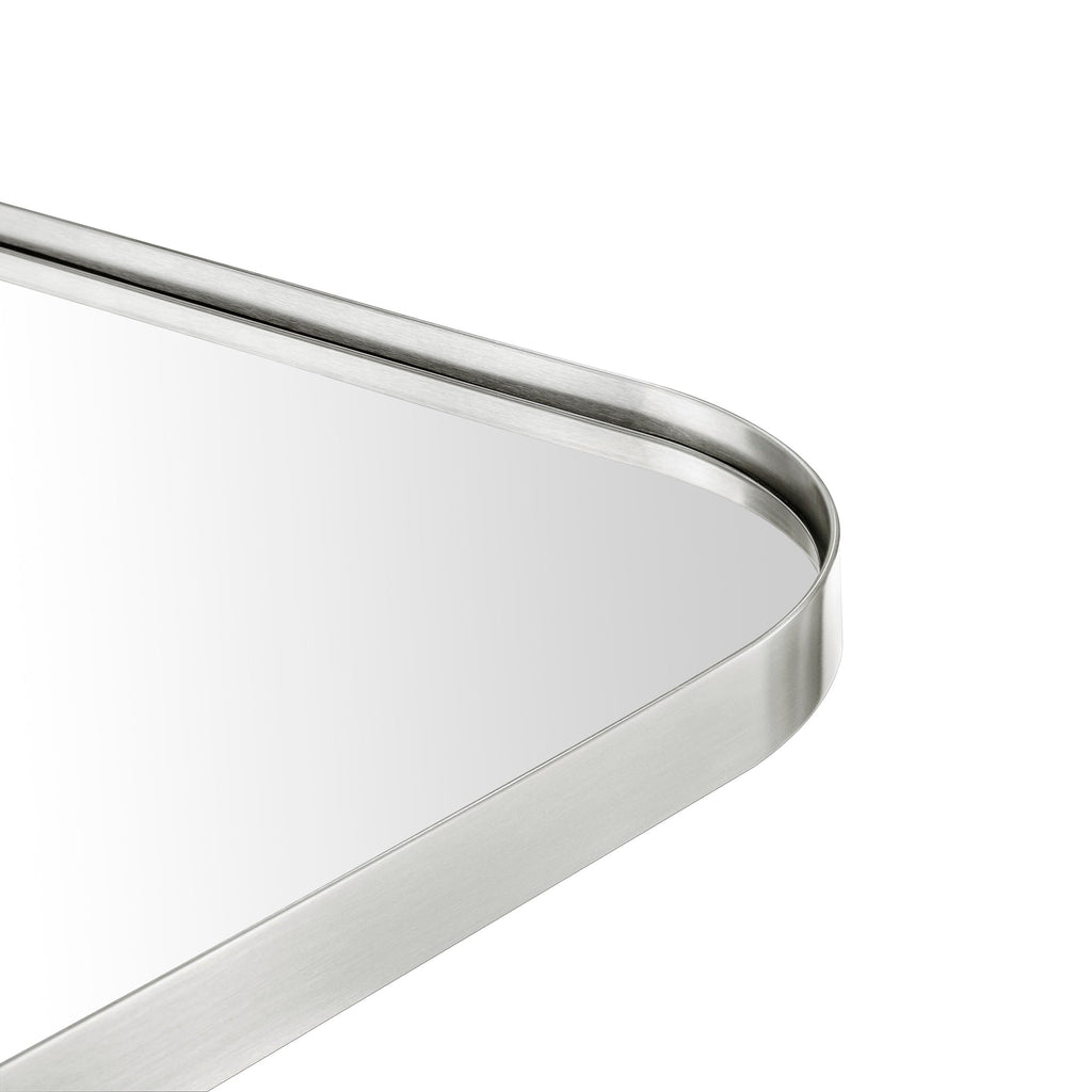 Miroirs muraux ronds en métal chic et moderne du milieu du siècle TEHOME
