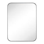 Miroirs muraux ronds en métal chic et moderne du milieu du siècle TEHOME