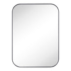 Miroirs muraux ronds en métal chic et moderne du milieu du siècle TEHOME
