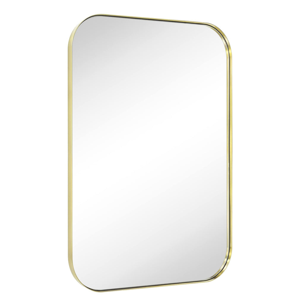 Miroirs muraux ronds en métal chic et moderne du milieu du siècle TEHOME