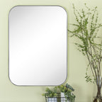 Miroirs muraux ronds en métal chic et moderne du milieu du siècle TEHOME